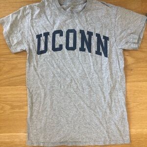 Gray UCONN T-Shirt